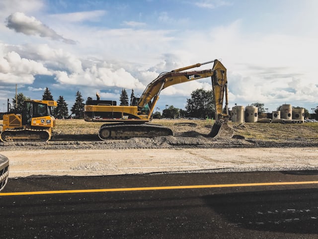 Customer photo: the machines down at the pit